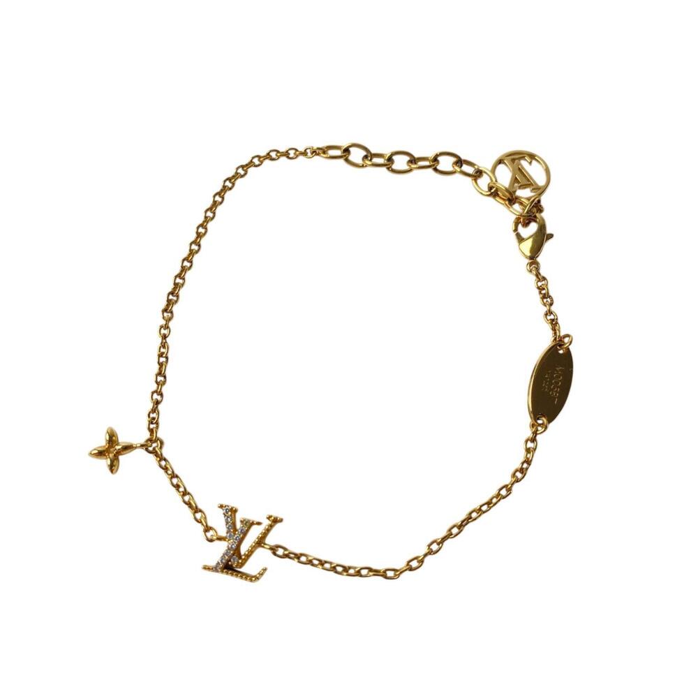 LOUIS VUITTON Gold Charm Bracelet - Picture 2 of 10